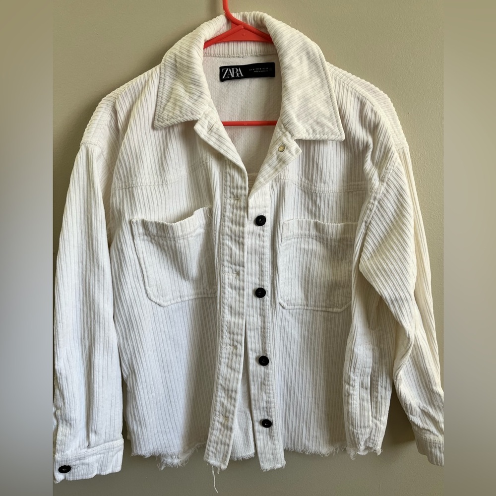 Zara Corduroy Overshirt